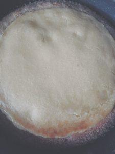 Tarta brioszkowa truskawka rabarber - ciasto z piekarnika