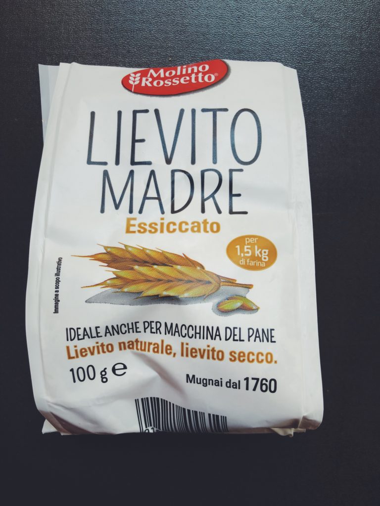 Zakwas chlebowy suszony po włosku - Lievito madre essiccato