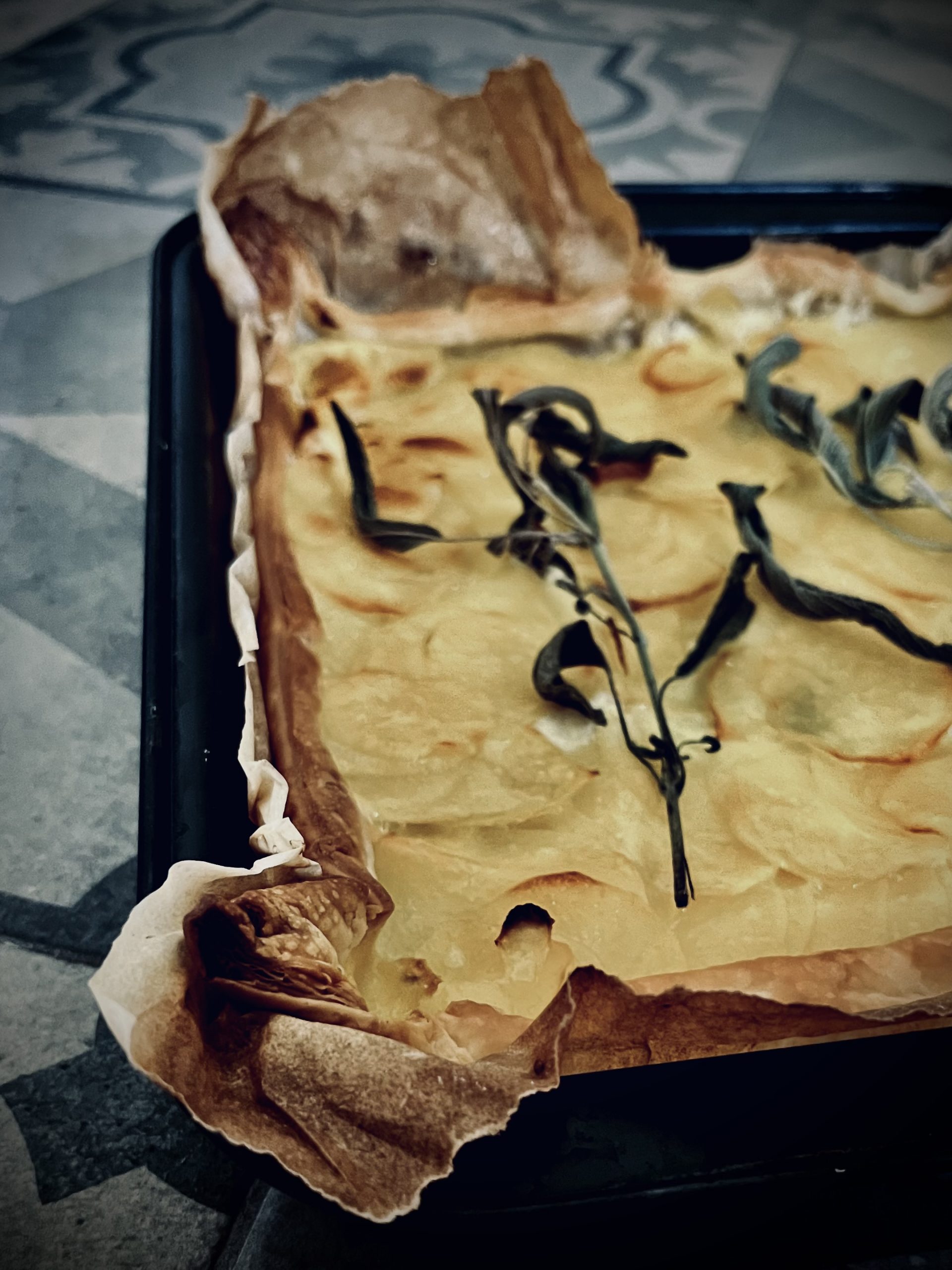 TARTA Z ZIEMNIAKAMI